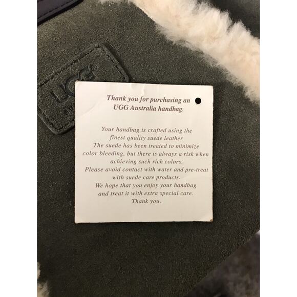 UGG Green and Cream Women's Bag NWT - Picture 11 of 16